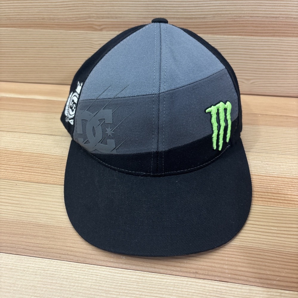 Seth Macy Monster Energy Racing Hat Snapback DC Adjustable Cap Black Snapback